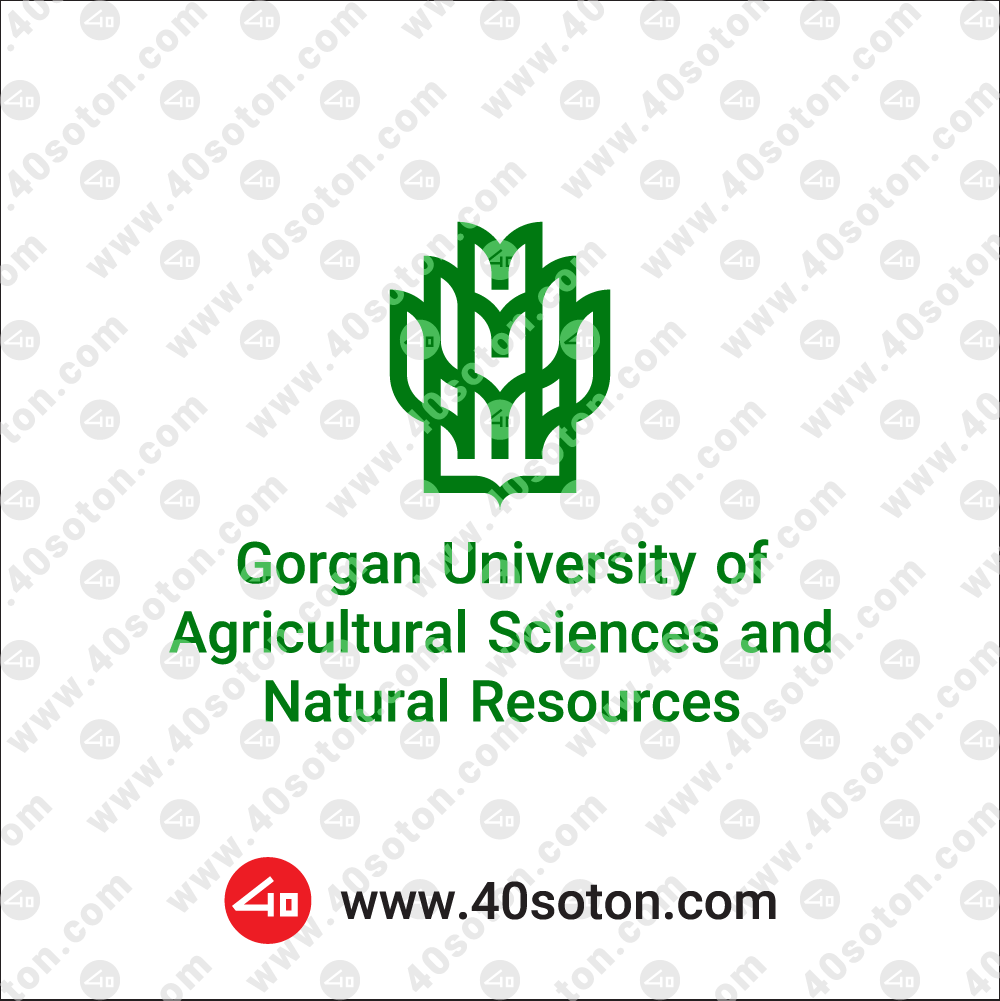 لوگو انگلیسی دانشگاه علوم کشاورزی و منابع طبیعی گرگان