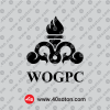 دانلود لوگو انگلیسی شرکت بهره برداری نفت و گاز غرب - wogpc png