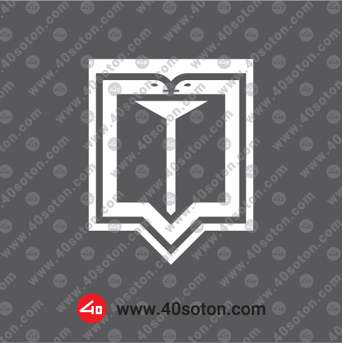 لوگو دانشگاه علوم پزشکی خوی سفید svg