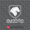 لوگوی ایرانخودرو سفید svg
