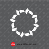 آیکن لوگوی سازمان امور دانشجویان سفید svg