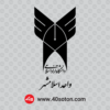لوگو دانشگاه آزاد اسلامی واحد اسلامشهر dwg