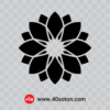 وکتور کارگزاری بانک سامان dwg