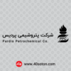 لوگو شرکت پتروشیمی پردیس dwg