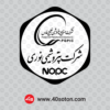 لوگو شرکت پتروشیمی نوری dwg
