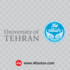 لوگو انگلیسی دانشگاه تهران لایه باز