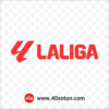 وکتور آرم لوگو جدید لالیگا laliga لیگ حرفه ای فوتبال اسپانیا
