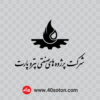 وکتور لوگو شرکت پرژوه های صنعتی پترو پارت با کیفیت بالا بدون پس زمینه لایه باز
