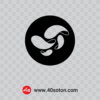 وکتور آیکن آرم اپلیکیشن آسان پرداخت آپ svg