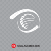 آیکن آرم لوگوی پرداخت الکترونیک پاسارگاد سفید