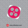 آیکن لوگوی سایت اپلیکیشن آپارات با کیفیت بالا
