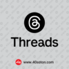 دانلود وکتور سایت برنامه اپلیکیشن تردز threads
