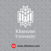 لوگو انگلیسی دانشگاه خوارزمی بدون پس زمینه سفید