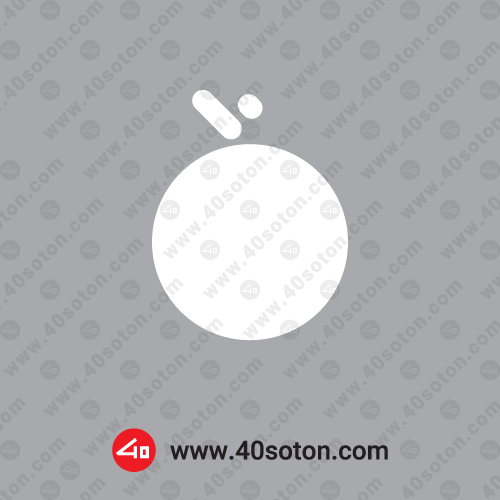 آیکن لوگوی اپلیکیشن سیب بازار بدون پس زمینه سفید
