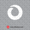 لوگو پتروشیمی شیمی بافت سفید svg