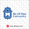 لوگو انگلیسی دانشگاه بوعلی سینا