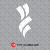 لوگو دانشگاه حضرت معصومه بدون پس زمینه سفید با کیفیت بالا svg