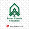 لوگو انگلیسی دانشگاه جامع امام حسین