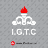 آرم شرکت انتقال گاز ایران png