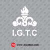 آرم شرکت انتقال گاز ایران svg