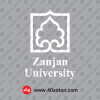 دانلود لوگو انگلیسی دانشگاه زنجان svg