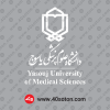 آرم دانشگاه علوم پزشکی یاسوج سفید svg cdr dwg eps