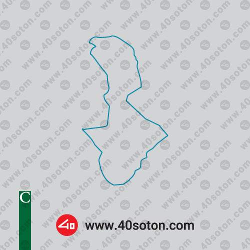 حاشیه شهرستان نقشه منطقه شهرضا استان اصفهان