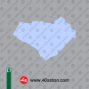 دانلود وکتور نقشه منطقه لنجان زرینشهر استان اصفهان
