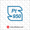 آرم علامت استاندارد پلاتین 950