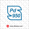 نماد علامت استاندارد پالادیوم 950