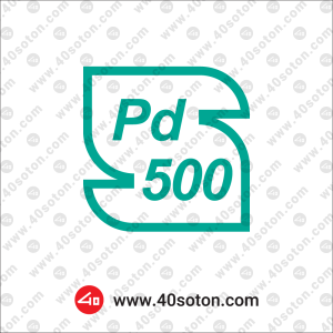 لوگو علامت استاندارد پالادیوم 500
