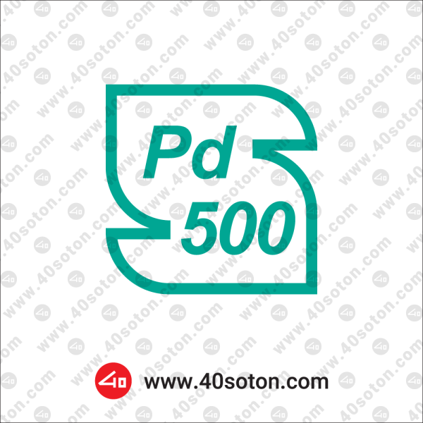 لوگو علامت استاندارد پالادیوم 500